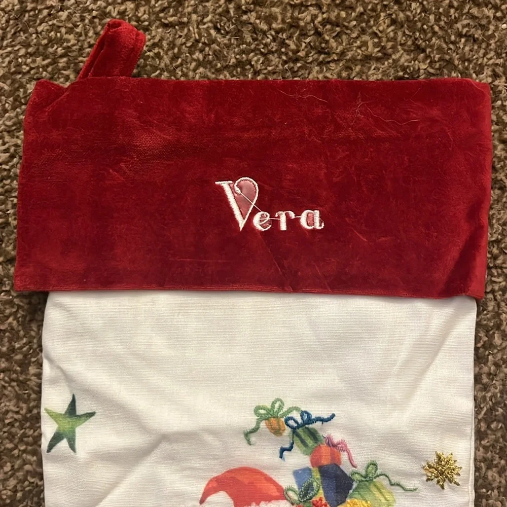 Pottery Barn Vera Stocking
